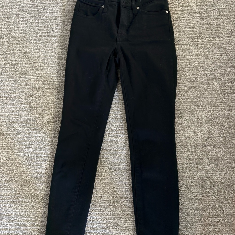 Madewell Women's Black Skinny Jeans
